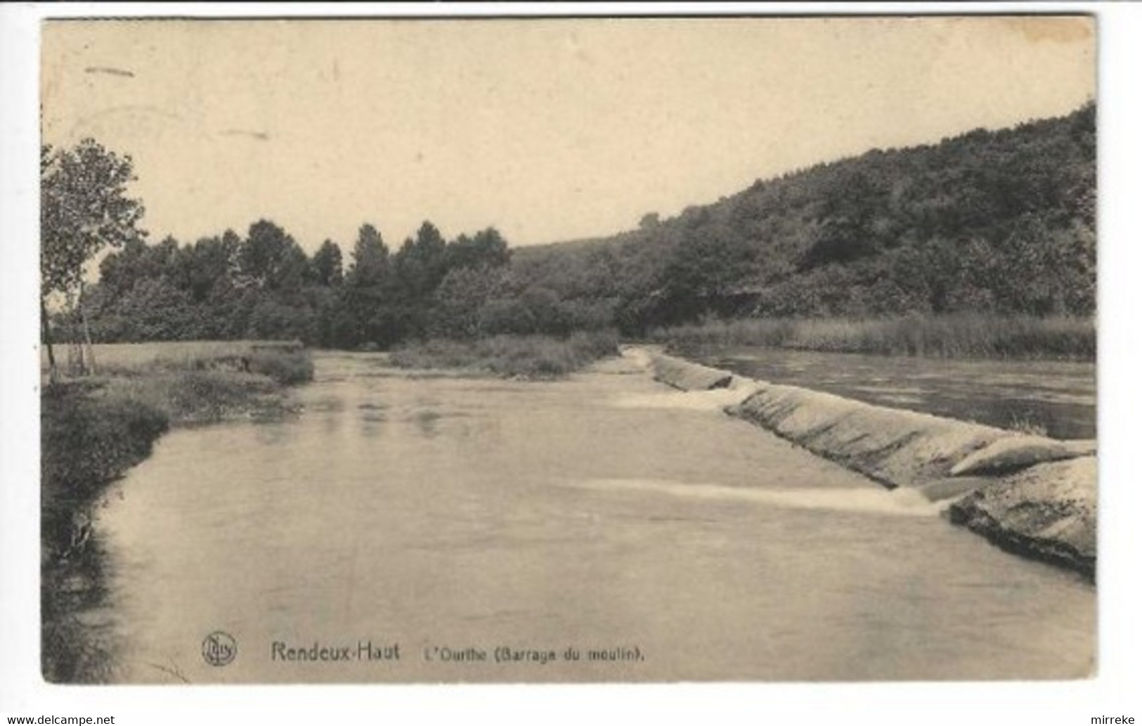 §  -  RENDEUX-HAUT  -  L'Ourthe ( Barrage Du Moulin )  -  Zie / Voir Scan's - Rendeux