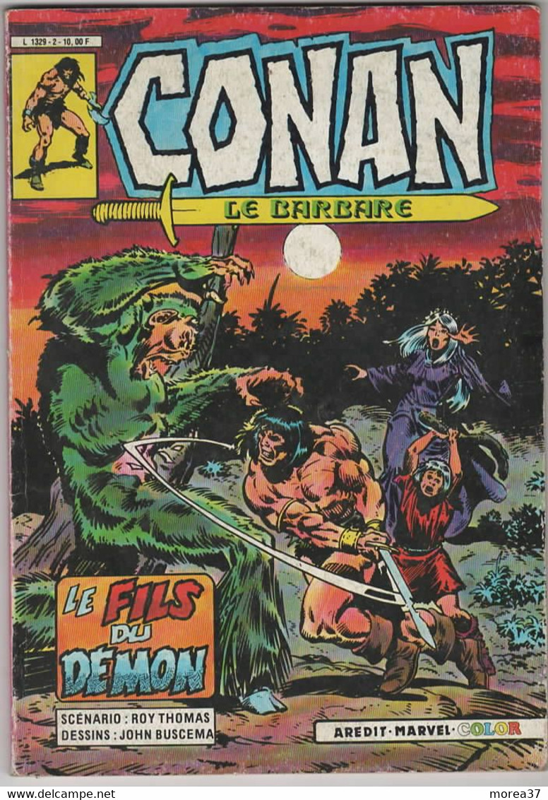 CONAN Le BARBARE "Le Fils Du Démon"  Album 2    AREDIT MARVEL COLOR - Conan