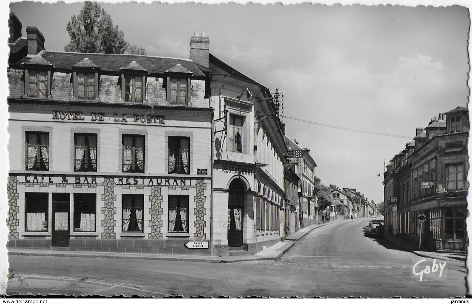 BROGLIE (Eure) : Rue Augustin Fresnel- Hôtel De La Poste - Sonstige & Ohne Zuordnung