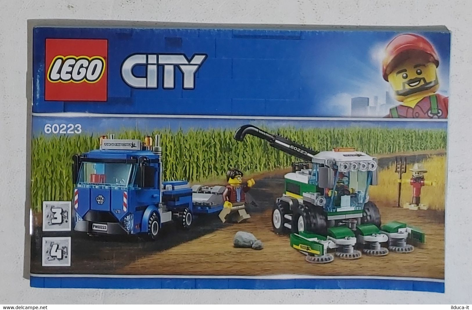 01828 LEGO - Istruzioni Lego City Art. 60223 N.3/4 - Italië