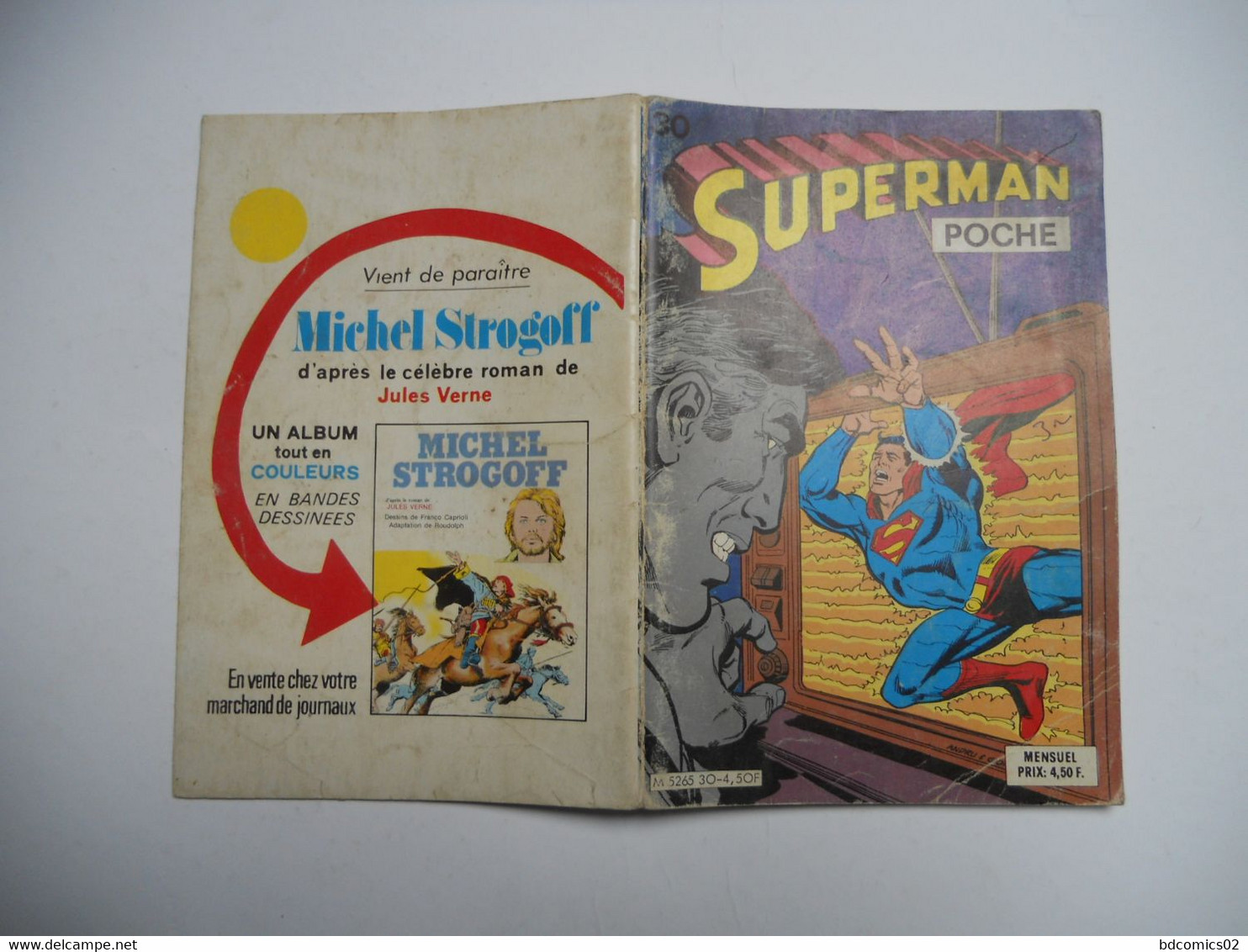 Superman Poche N° 30. Kandor, Cité Miniature. Sagédition De 1980 - Superman