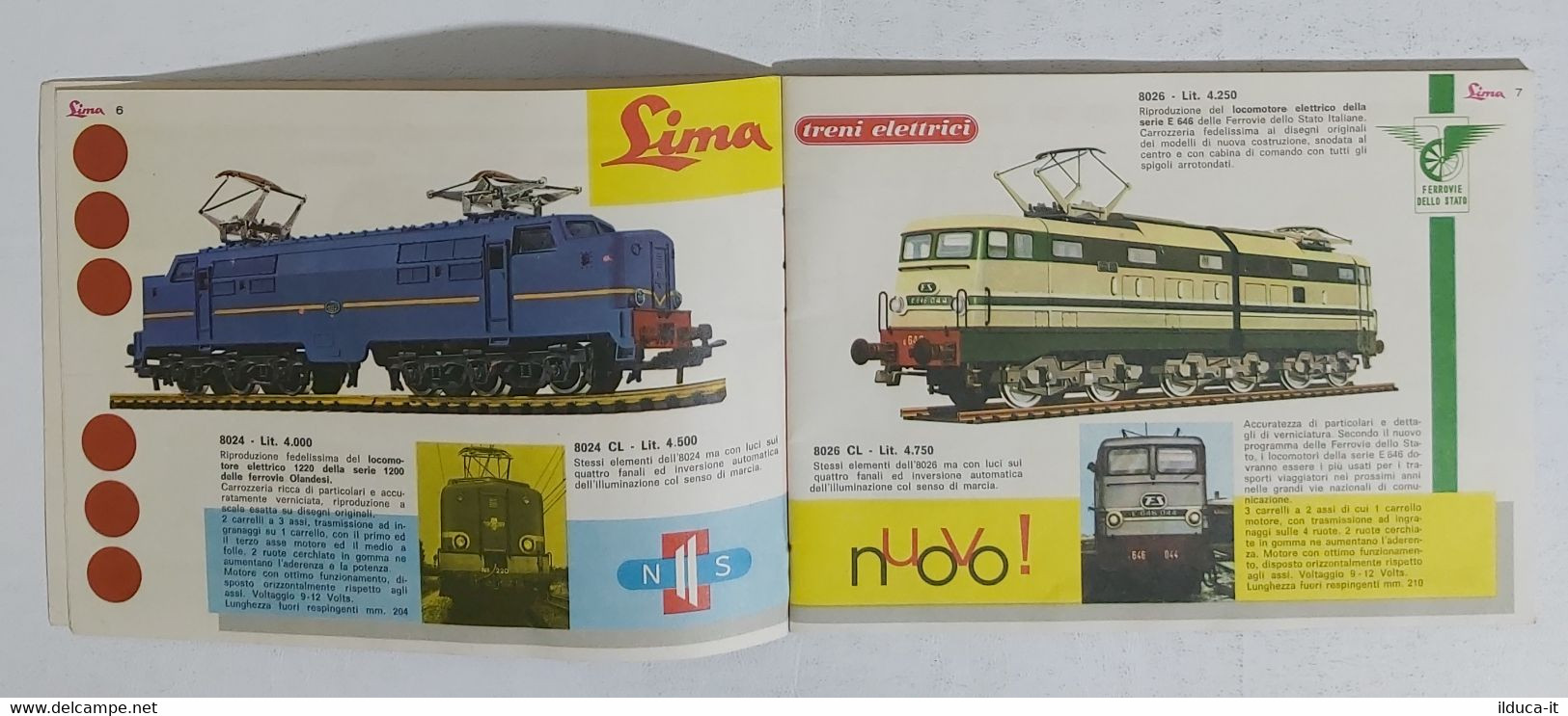 14951 CATALOGO Modellismo Ferroviario - LIMA 1965-66 IX Ed. - Italia