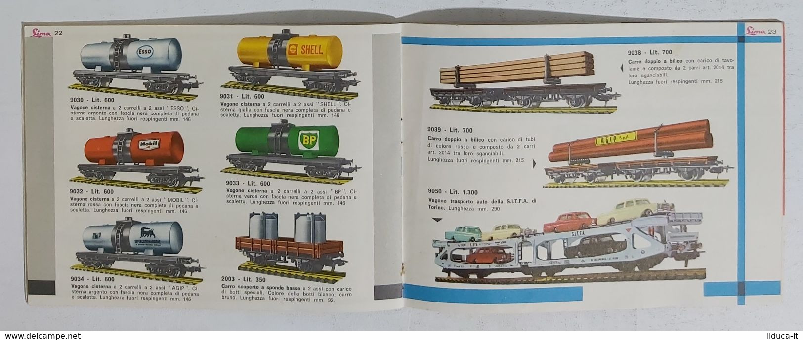 14951 CATALOGO Modellismo Ferroviario - LIMA 1965-66 IX Ed. - Italy