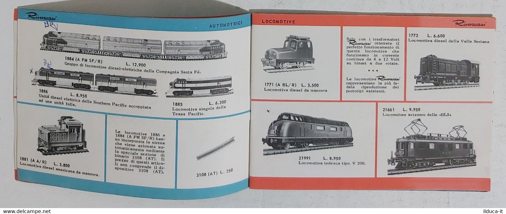 22639 RIVAROSSI - Opuscolo Pubblicitario 62/63 - 28 Pagg. - Italië