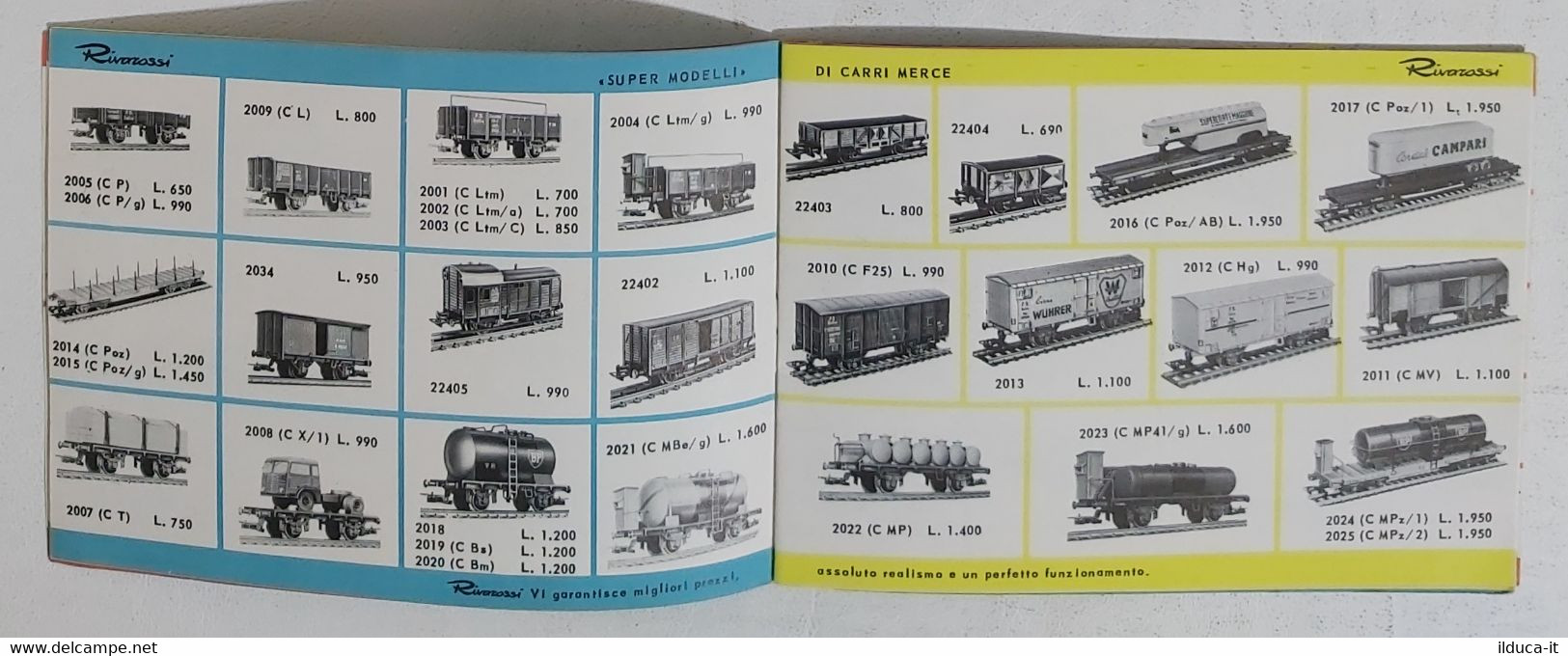 22639 RIVAROSSI - Opuscolo Pubblicitario 62/63 - 28 Pagg. - Italië