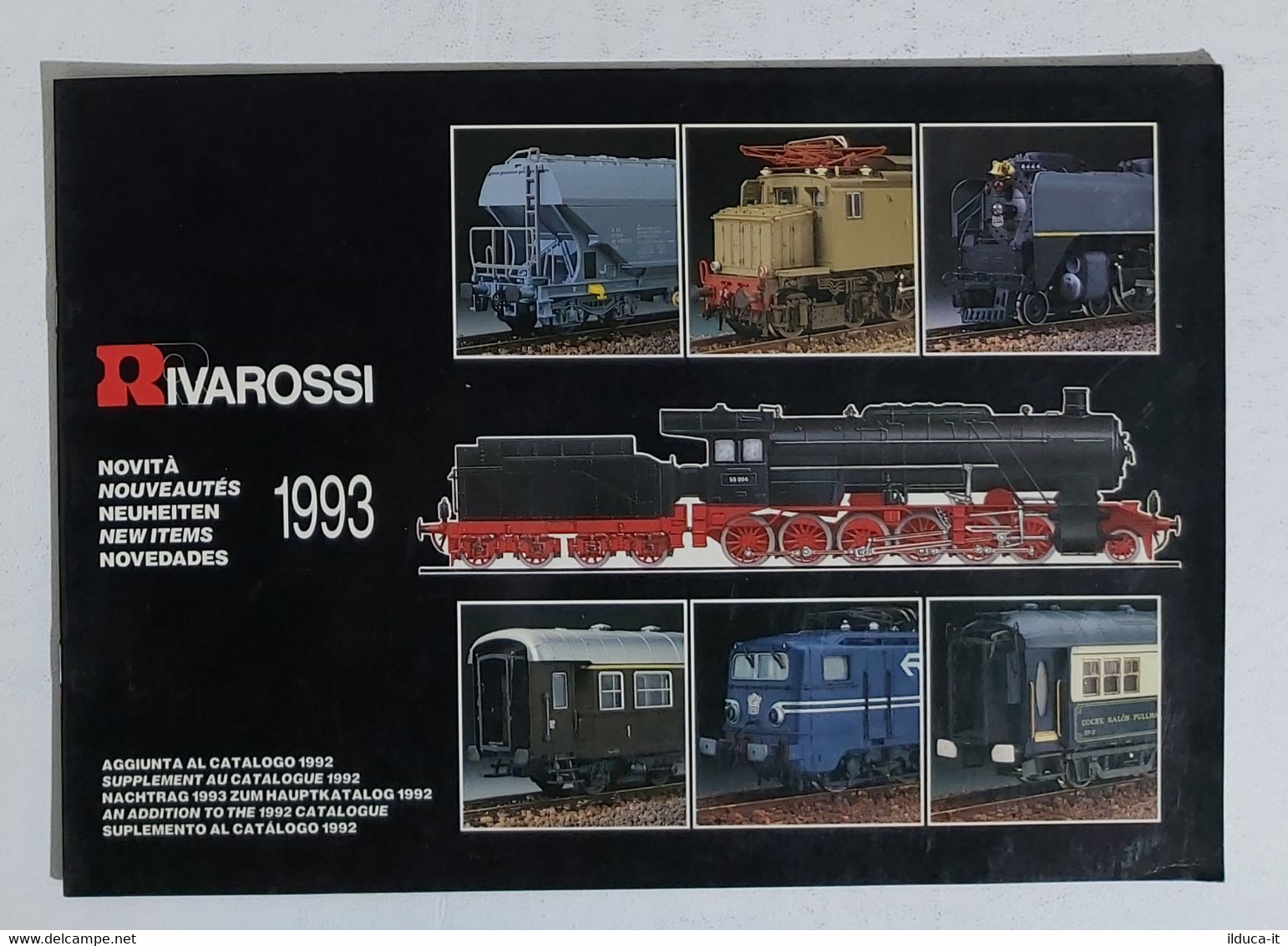 67734 CATALOGO Modellismo Ferroviario RIVAROSSI 1993 - Novità - Italia