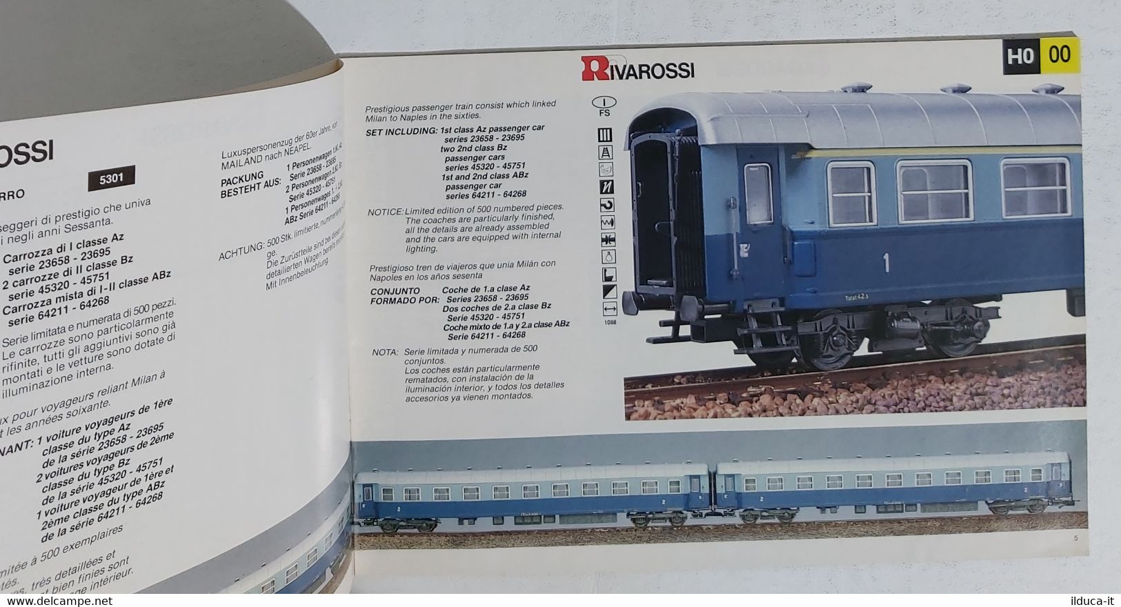 67734 CATALOGO Modellismo Ferroviario RIVAROSSI 1993 - Novità - Italië