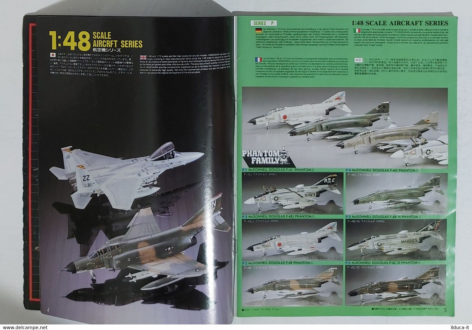 67911 CATALOGO Modellismo HASEGAWA - Italia