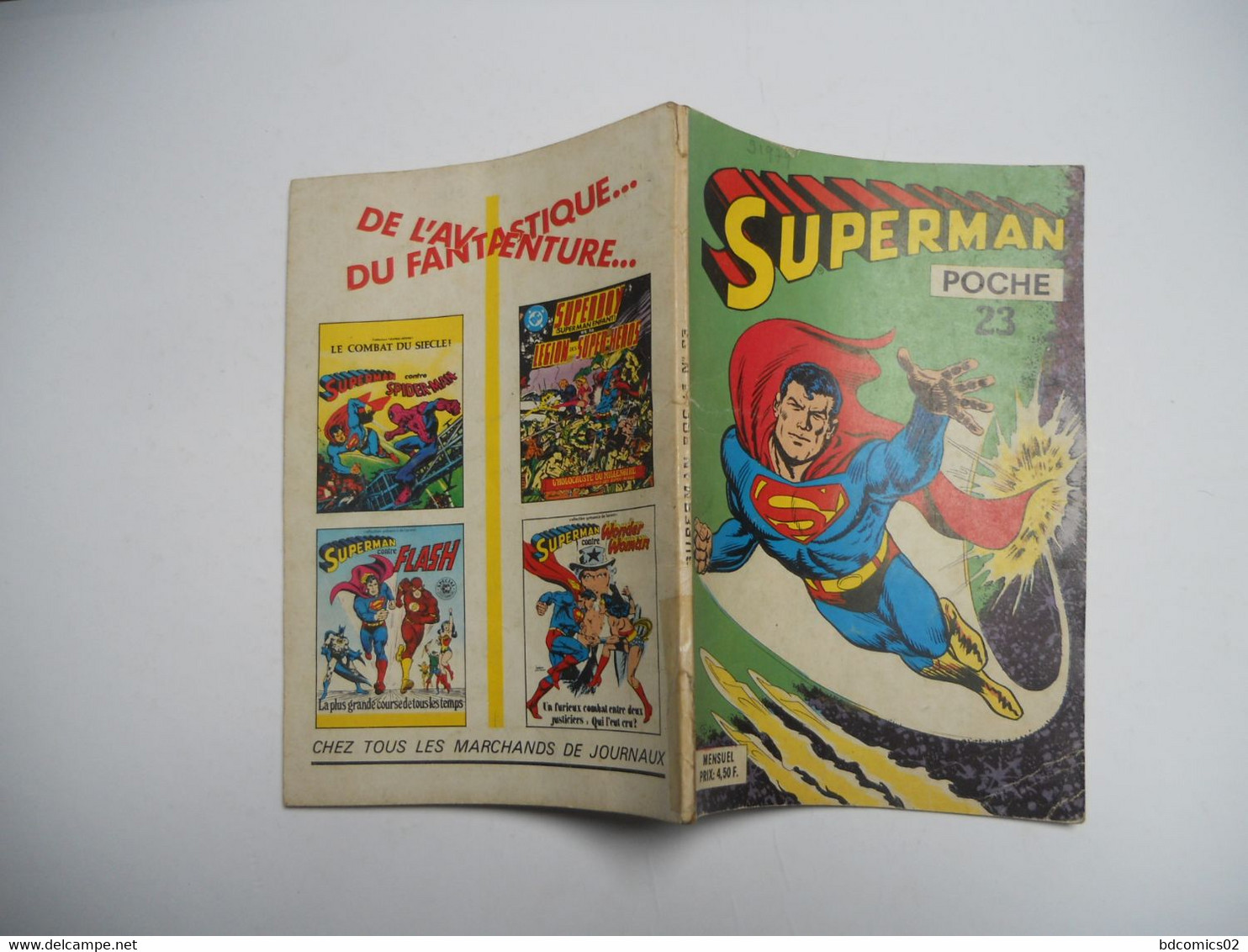 SUPERMAN POCHE N°23/BE/SAGEDITION/1979 - Superman