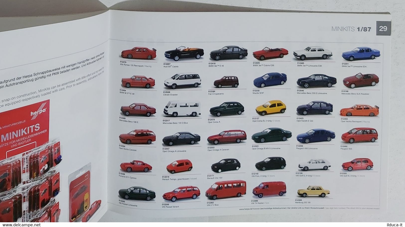 72466 CATALOGO Modellismo HERPA - Cars & Trucks 05-06 & Collection 2012 - Italië