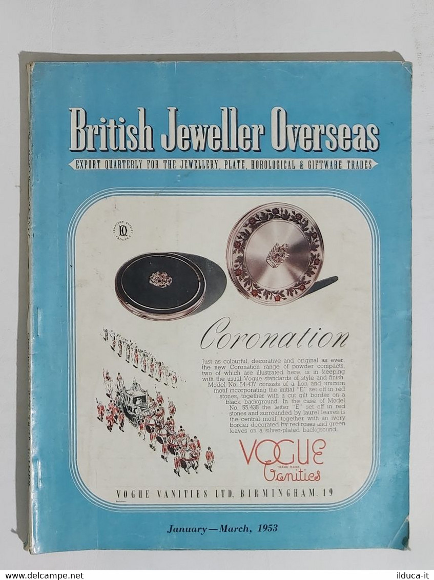 02260 British Jeweller Overseas - 1953 - Kunst, Design, Decoratie