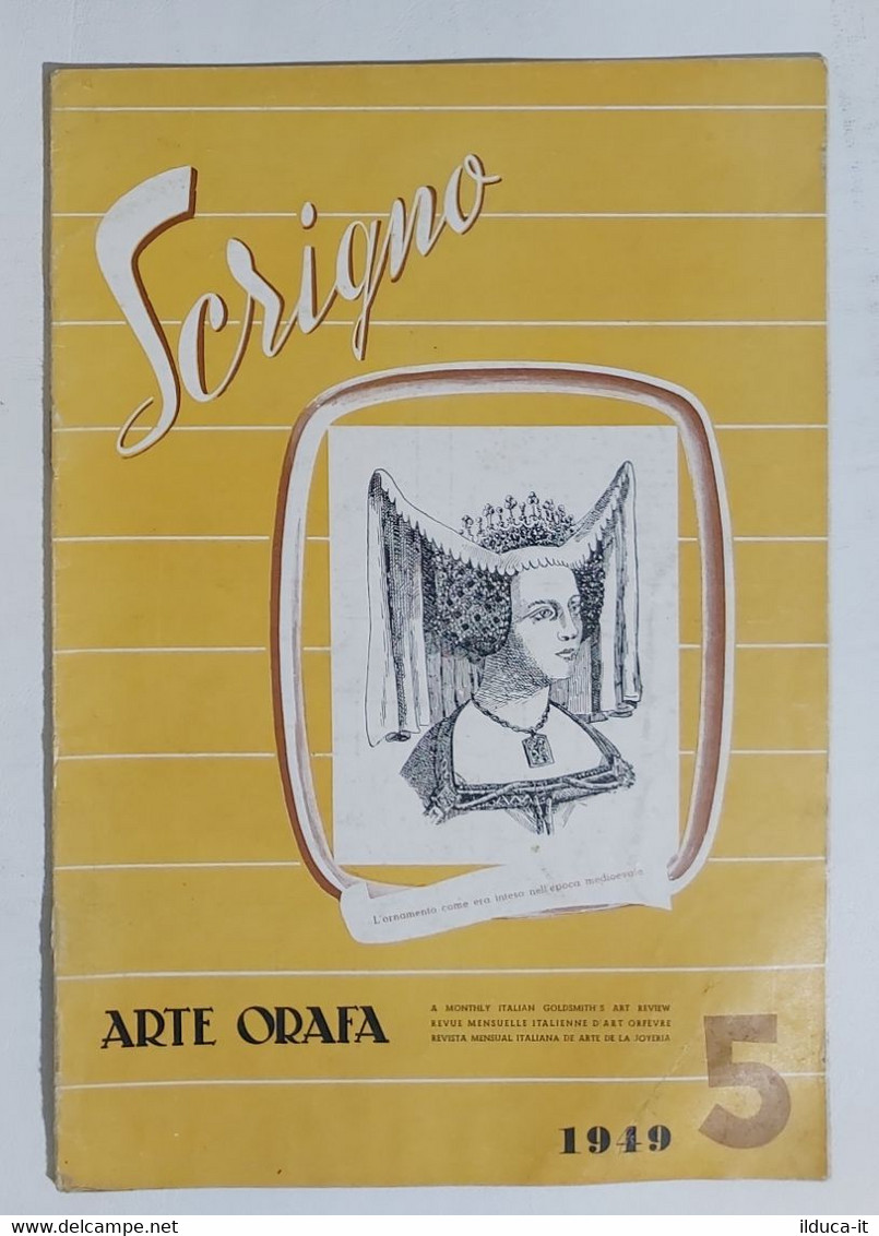 02277 Scrigno Arte Orafa - 1949 Nr. 05 - Art, Design, Décoration