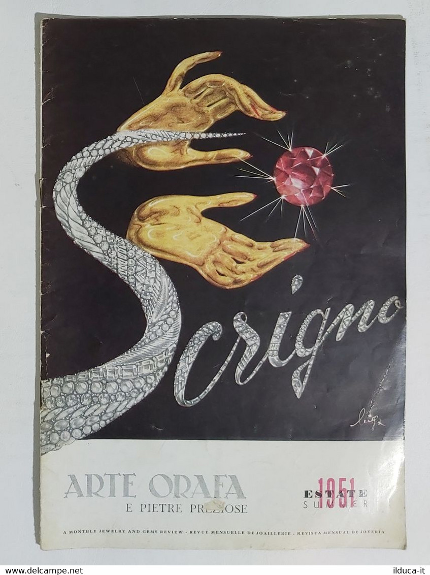 02293 Scrigno Arte Orafa - 1951 Nr. 07 - Art, Design, Décoration