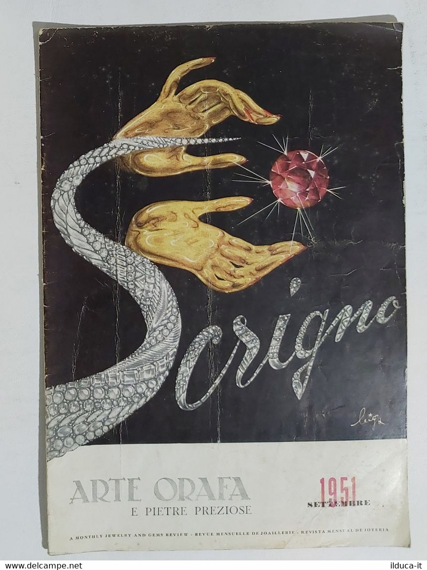 02294 Scrigno Arte Orafa - 1951 Nr. 09 - Arte, Diseño Y Decoración