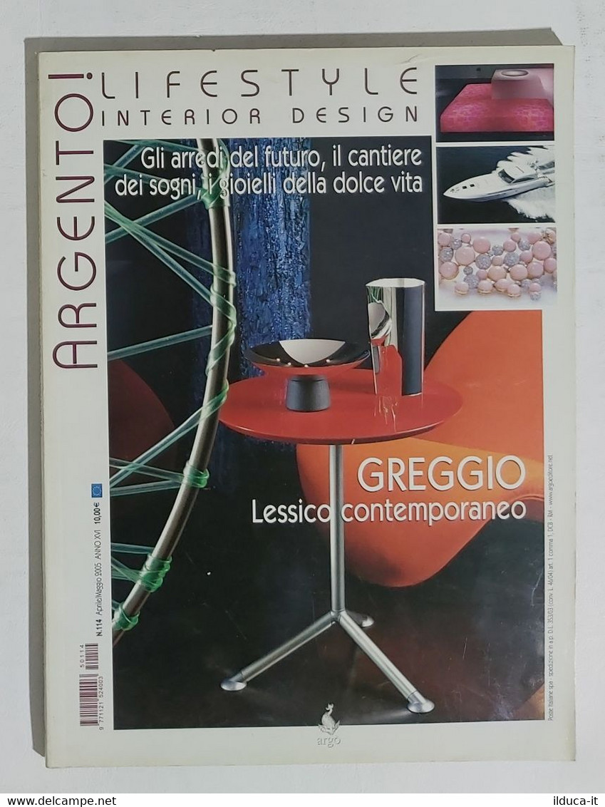 20555 Argento! - Anno XVI - N. 114 - 2005 - Greggio - Kunst, Design, Decoratie