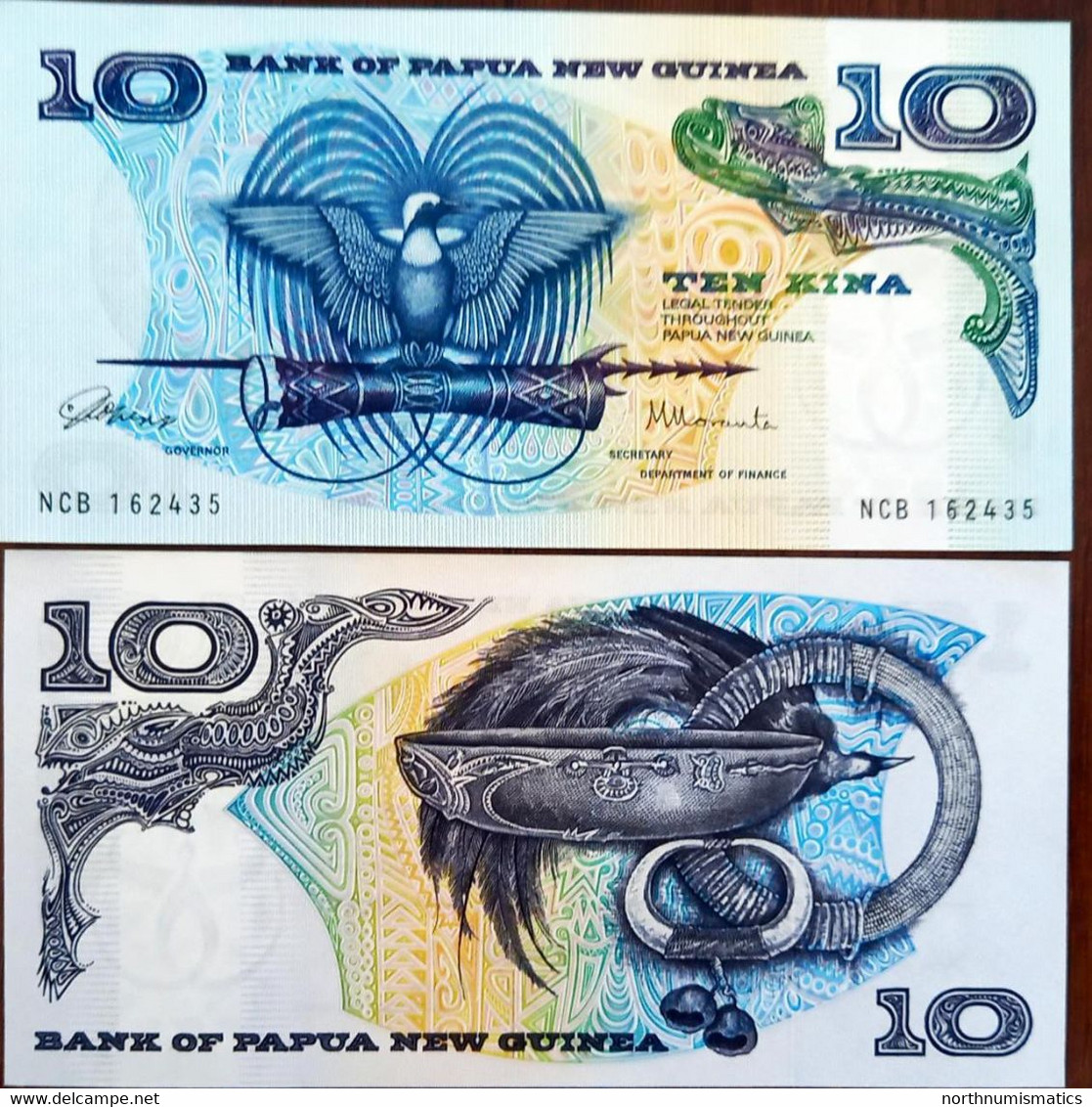 Papua New Guinea 10 Kina   Unc - Papoea-Nieuw-Guinea