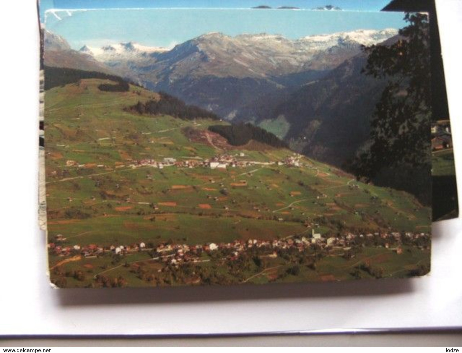 Zwitserland Schweiz Suisse GR Waltensburg Und Andiast Gegen Den Panixerpass Und Vorab - Andiast