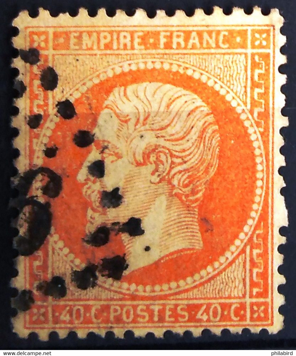 FRANCE                     N° 23                   OBLITERE - 1862 Napoléon III