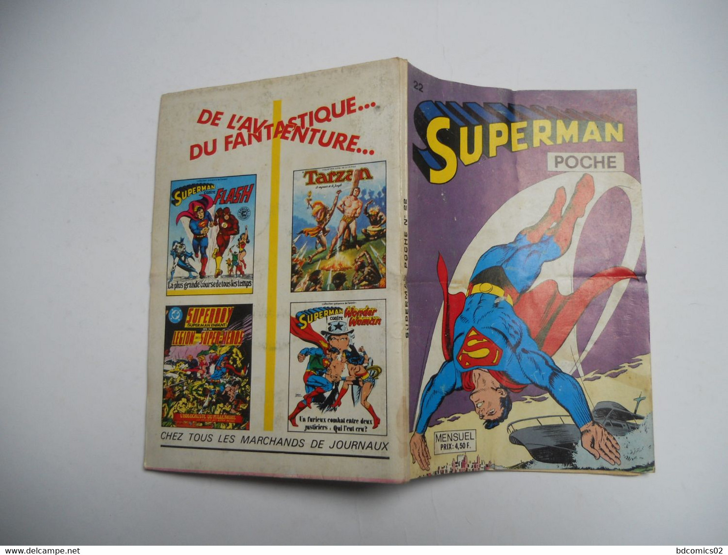 SUPERMAN POCHE N°22/BE/SAGEDITION/1979 - Superman
