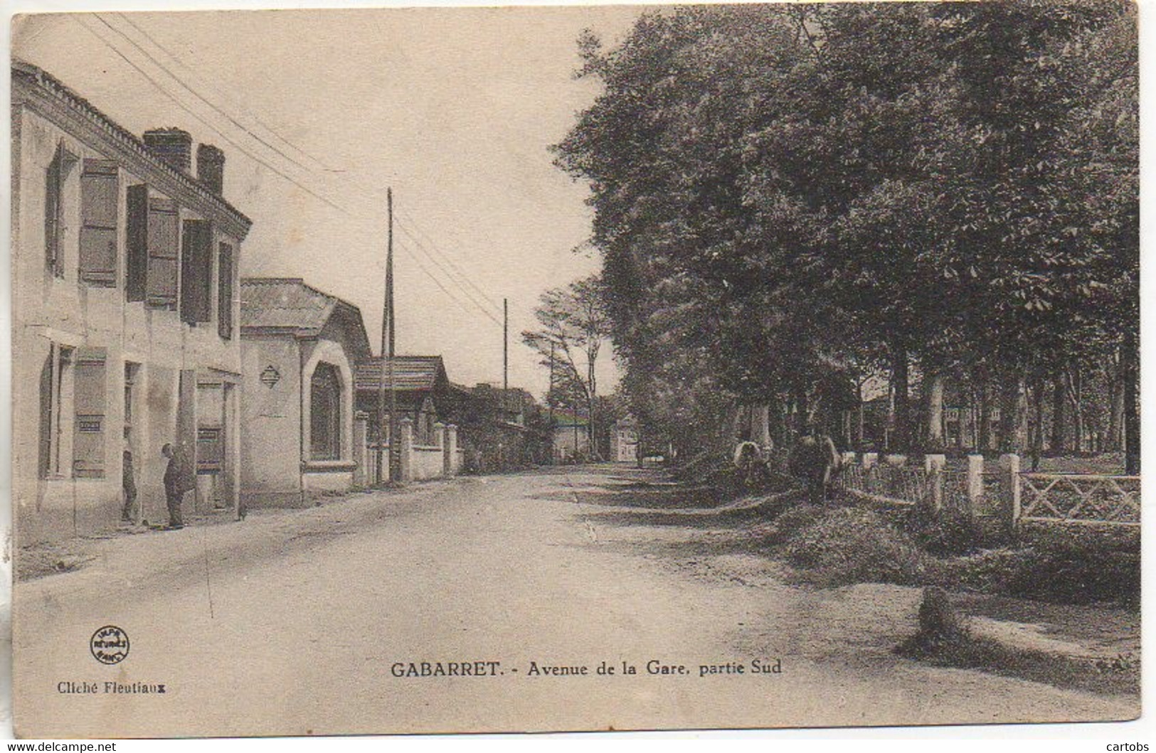 40 GABARET Avenue De La Gare , Partie Sud - Gabarret