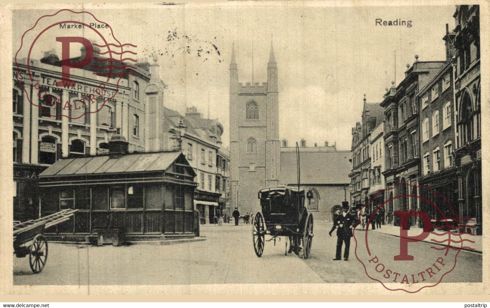 READING MARKET PLACE   REINO UNIDO UNITED KINGDOM ENGLAND - Reading