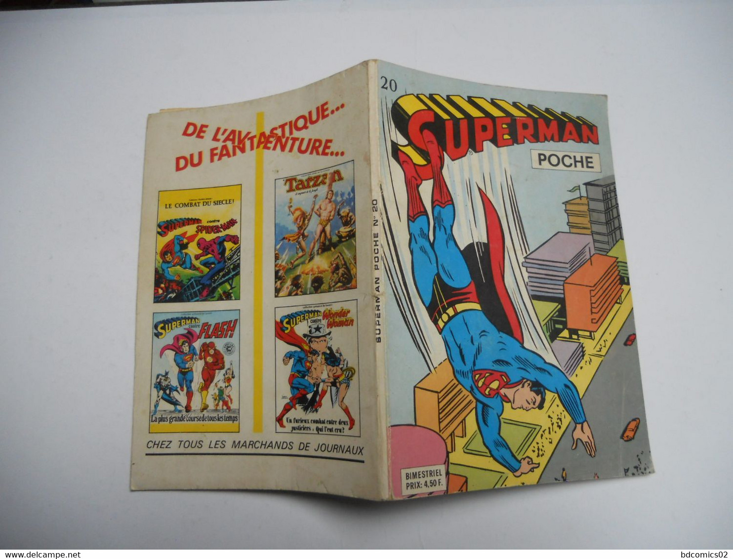 SUPERMAN POCHE N°20. SAGEDITION. 1979.BE+c14 - Superman