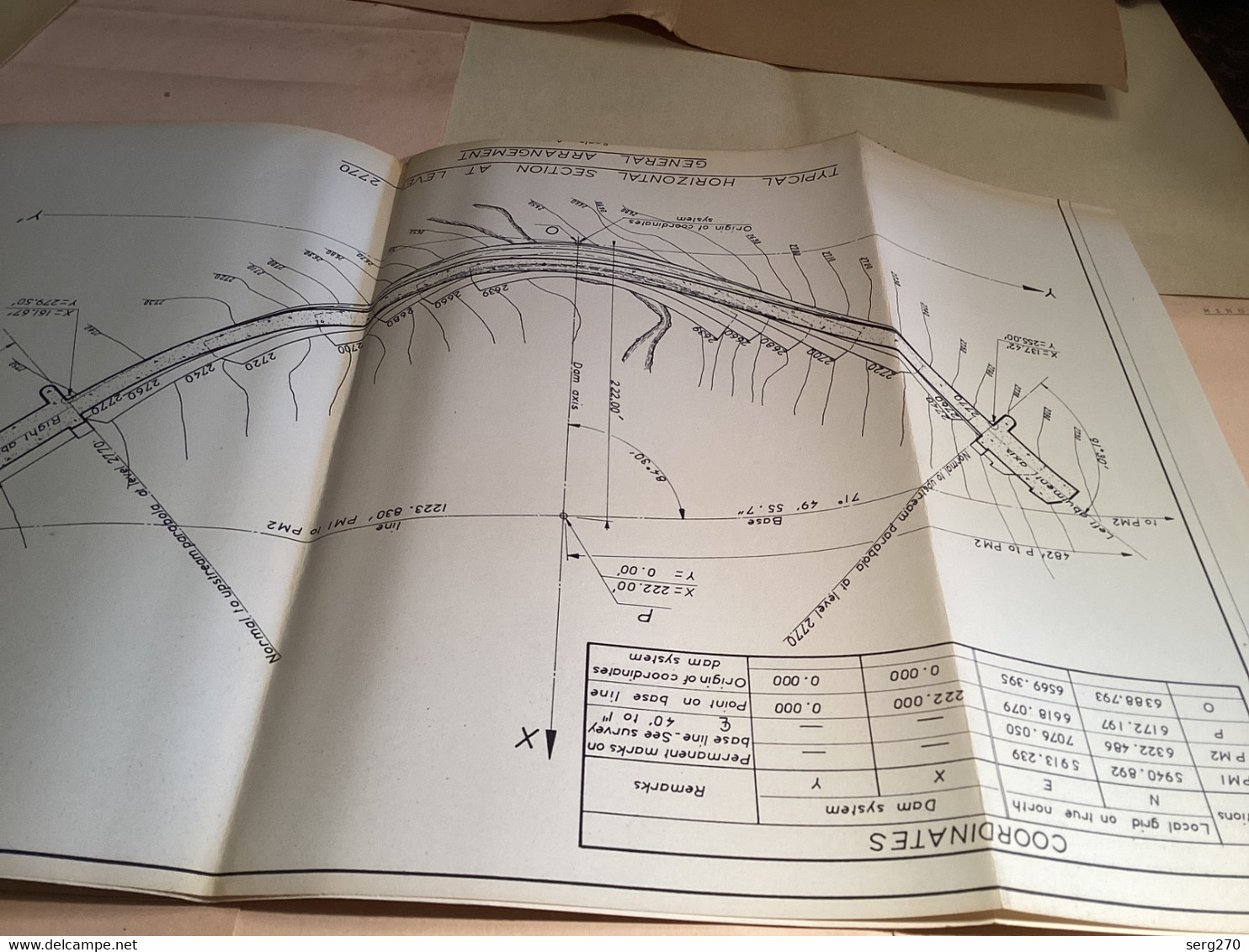 Australie Barrage De Carcoar  Dam Site 1969 Construction Du Barrage  International Engineering Service Consortium - Travaux Publics