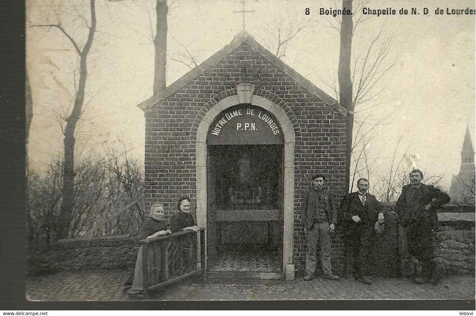 BOIGNEE « Chapelle De N. D. De Lourdes » - Ed. N. Laflotte, Bxl - Sombreffe