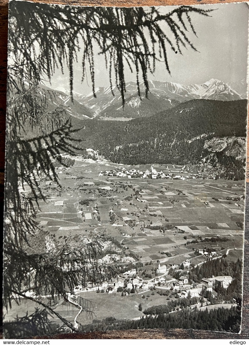 ALVANEU-BAD UND DORF IM ALBULATAL 1939 - Alvaneu