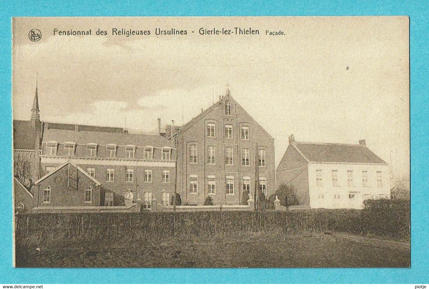 * Gierle Lez Tielen (Lille - Antwerpen) * (Nels, Edition F. Van Nooten) Pensionnat Religieuses Ursulines, Façade, Old - Lille