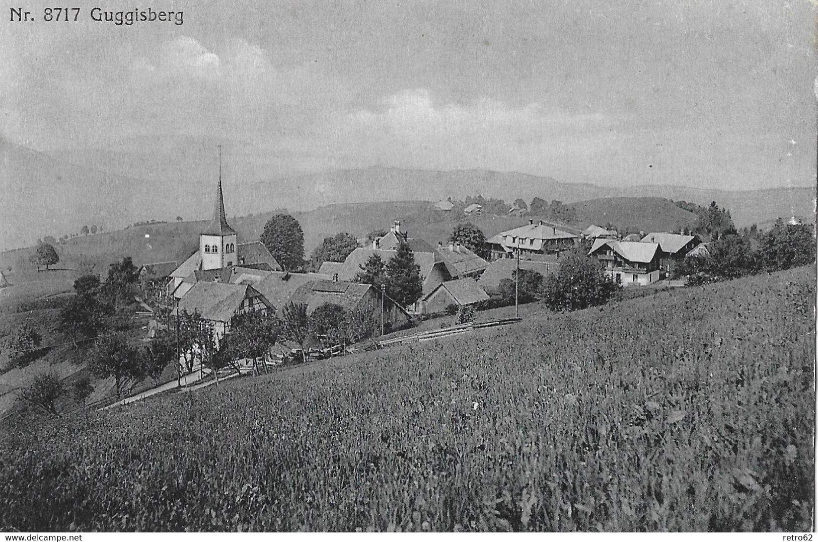 GUGGISBERG → Alte Dorfansicht Ca.1915 - Guggisberg