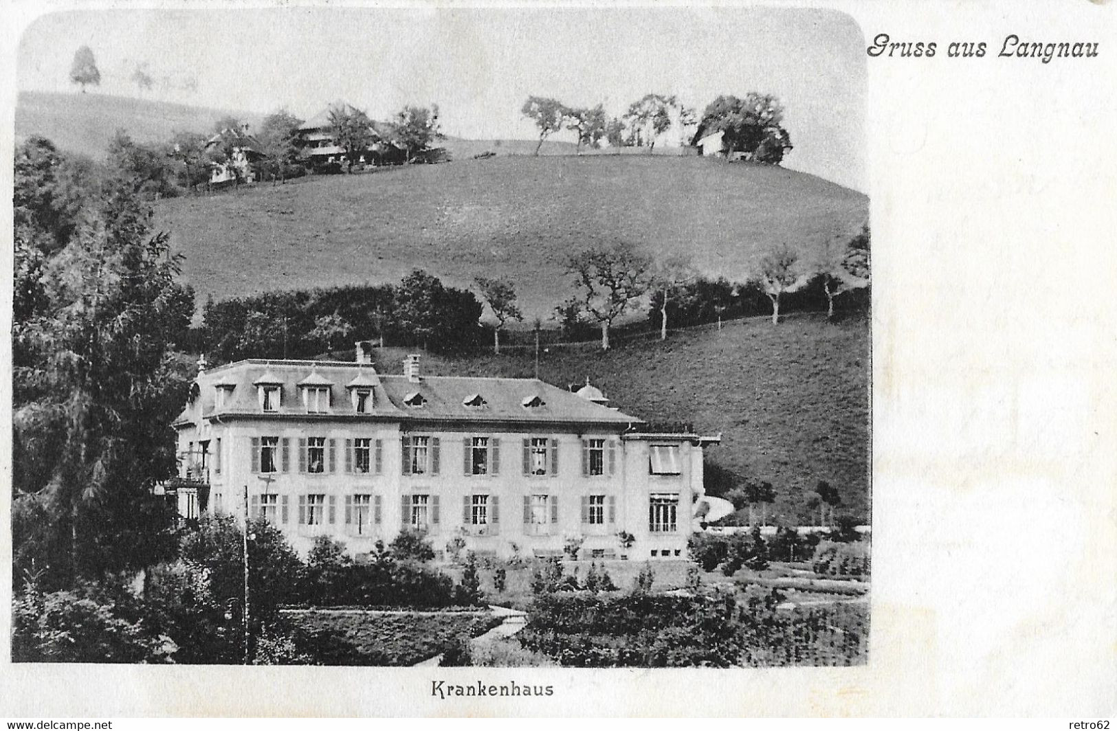 GRUSS AUS LANGNAU → Krankenhaus Anno 1904 - Langnau Im Emmental