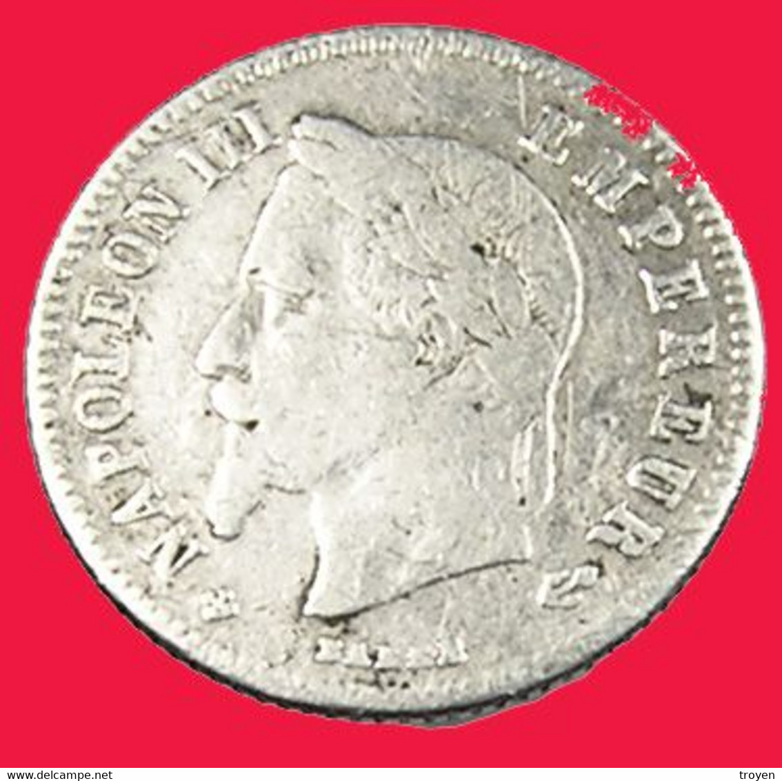 20 Centimes - Napoléon III - Petit Module - France - 1864 BB -  Argent - TB + - - 20 Centimes
