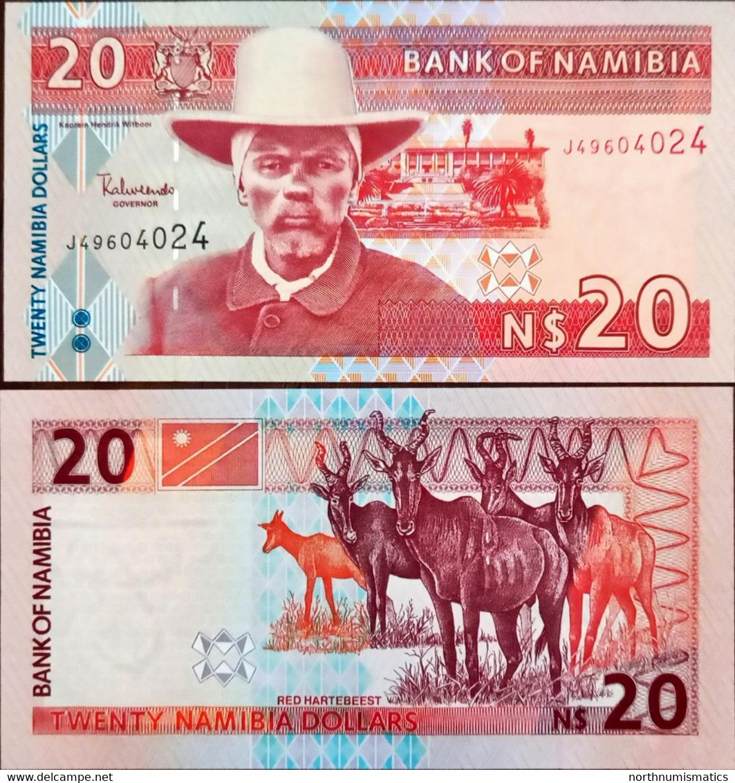 Namibia  20 Dollars Unc - Namibië