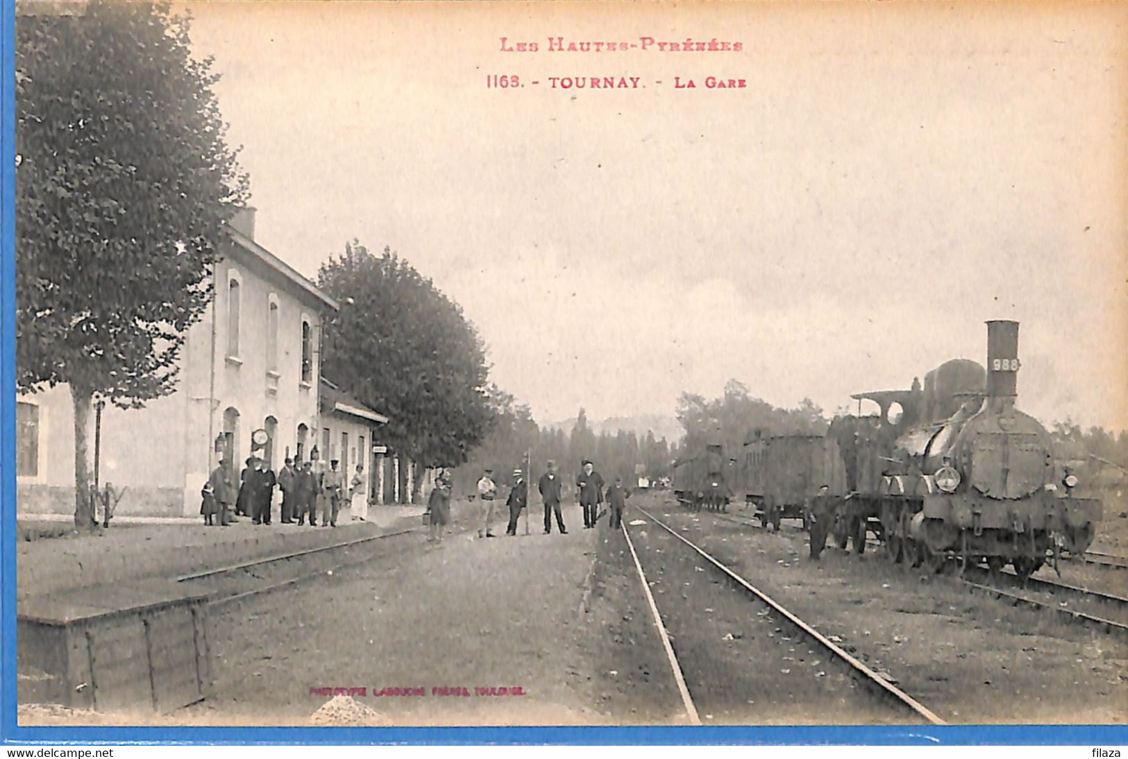 65 -  Hautes Pyrénées  -  Tournay - La Gare    (N7496) - Tournay