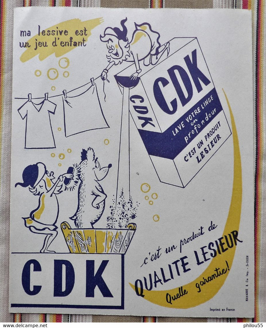 Ancien Protege Cahier D'Ecole PUBLICITAIRE PERSAVON LESIEUR Herve Mesures - Protège-cahiers