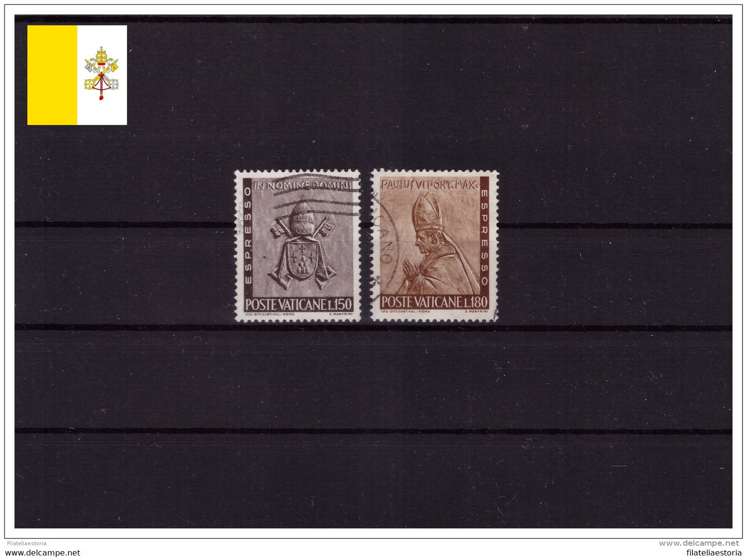 Vaticano 1966 - ° - Espressi Il Lavoro Dell'uomo Sas.17-18 Serie Completa (vat474) - Priority Mail