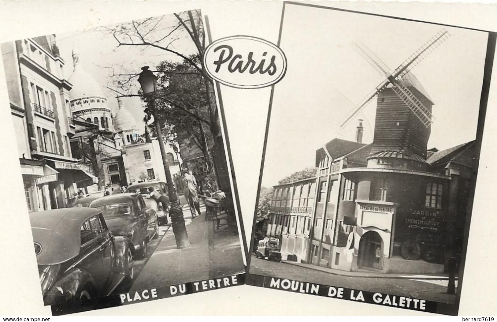 75 Paris 75018  - La  Place Du Tertre - Moulin De La Galette - Arrondissement: 18