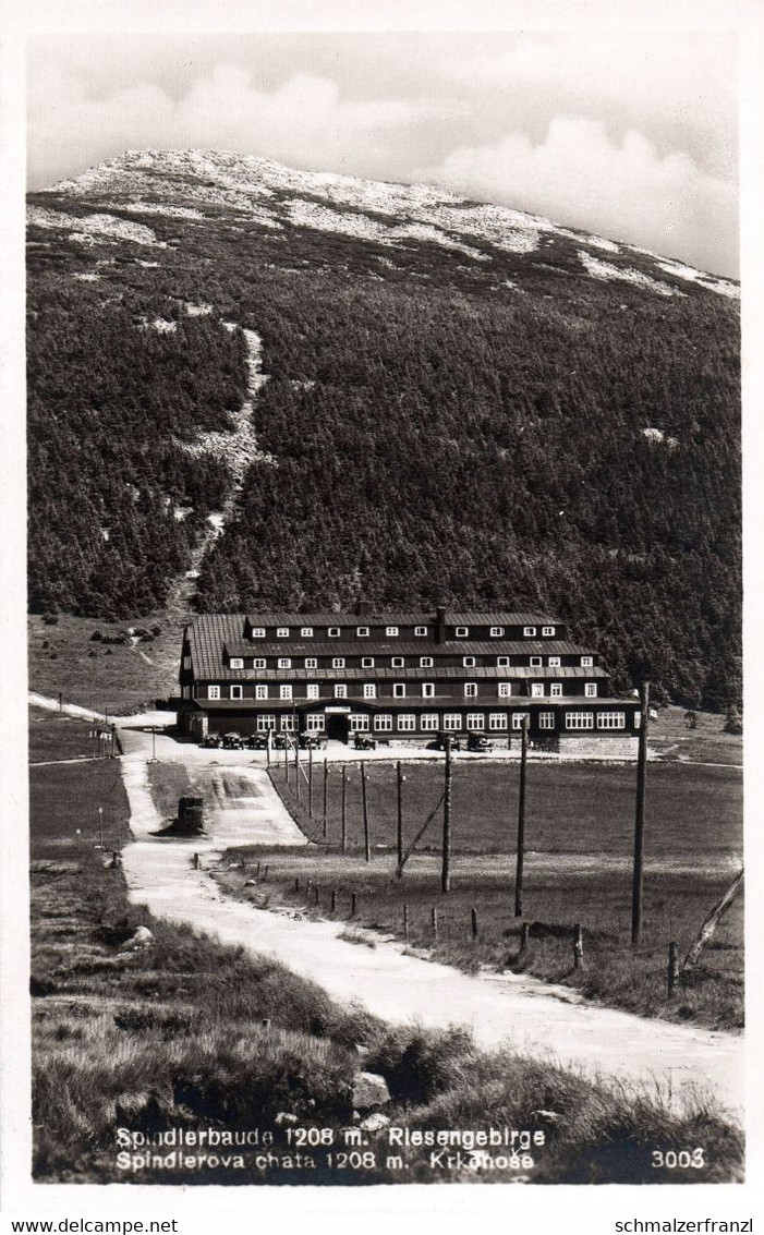 AK Spindlerbaude Baude Spindlerova Bouda Chata Kleine Sturmhaube Spindlermühle Spindleruv Mlyn Riesengebirge Krkonose - Sudeten