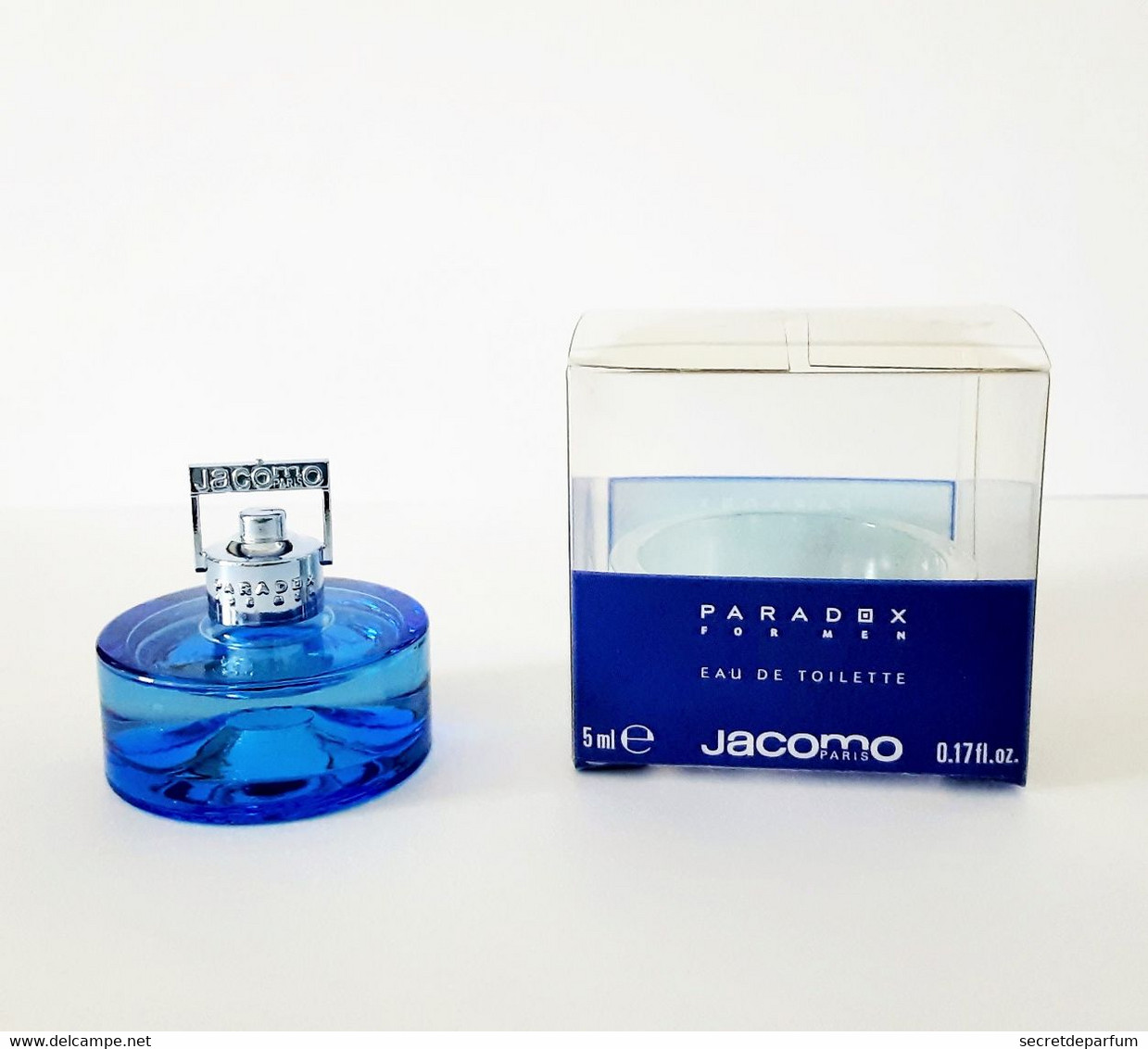 Miniatures De Parfum PARADOX De JACOMO  EDT   5 Ml  + BOITE - Miniatures Men's Fragrances (in Box)
