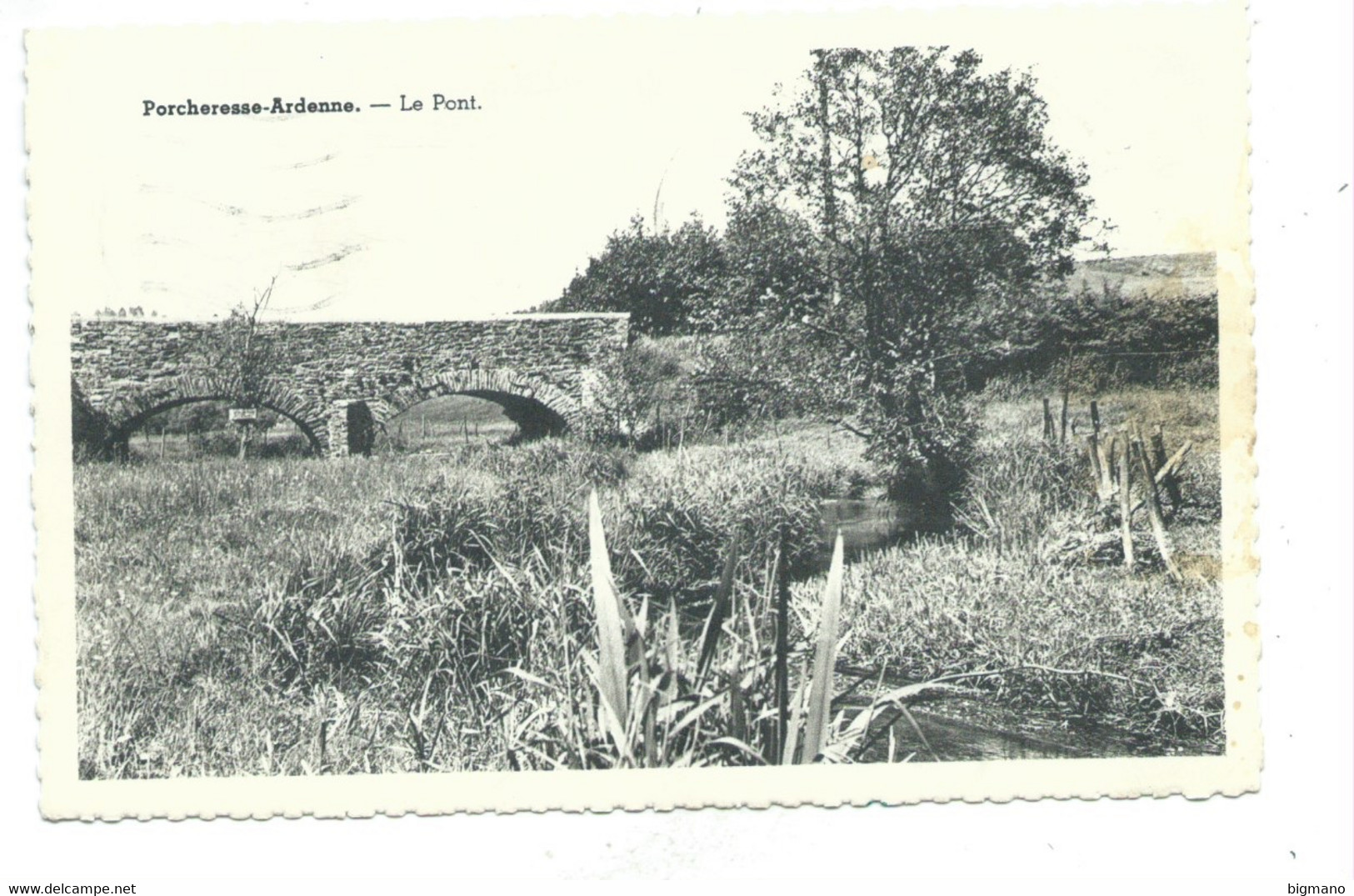 Porcheresse En Ardenne Le Pont ( La 10e Unité Scout  ) - Daverdisse