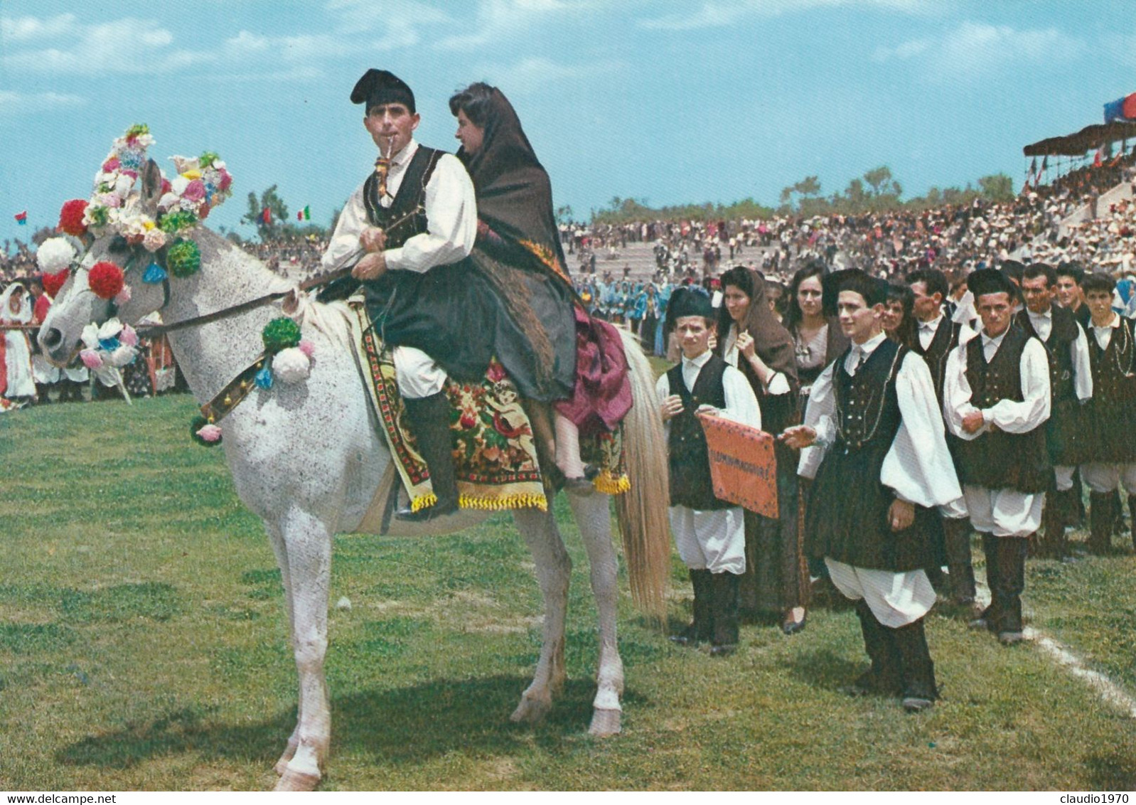 SARDEGNA  - Fluminimaggiore (IGLESIA) - CARTOLINA  - COSTUMI SARDI - Iglesias