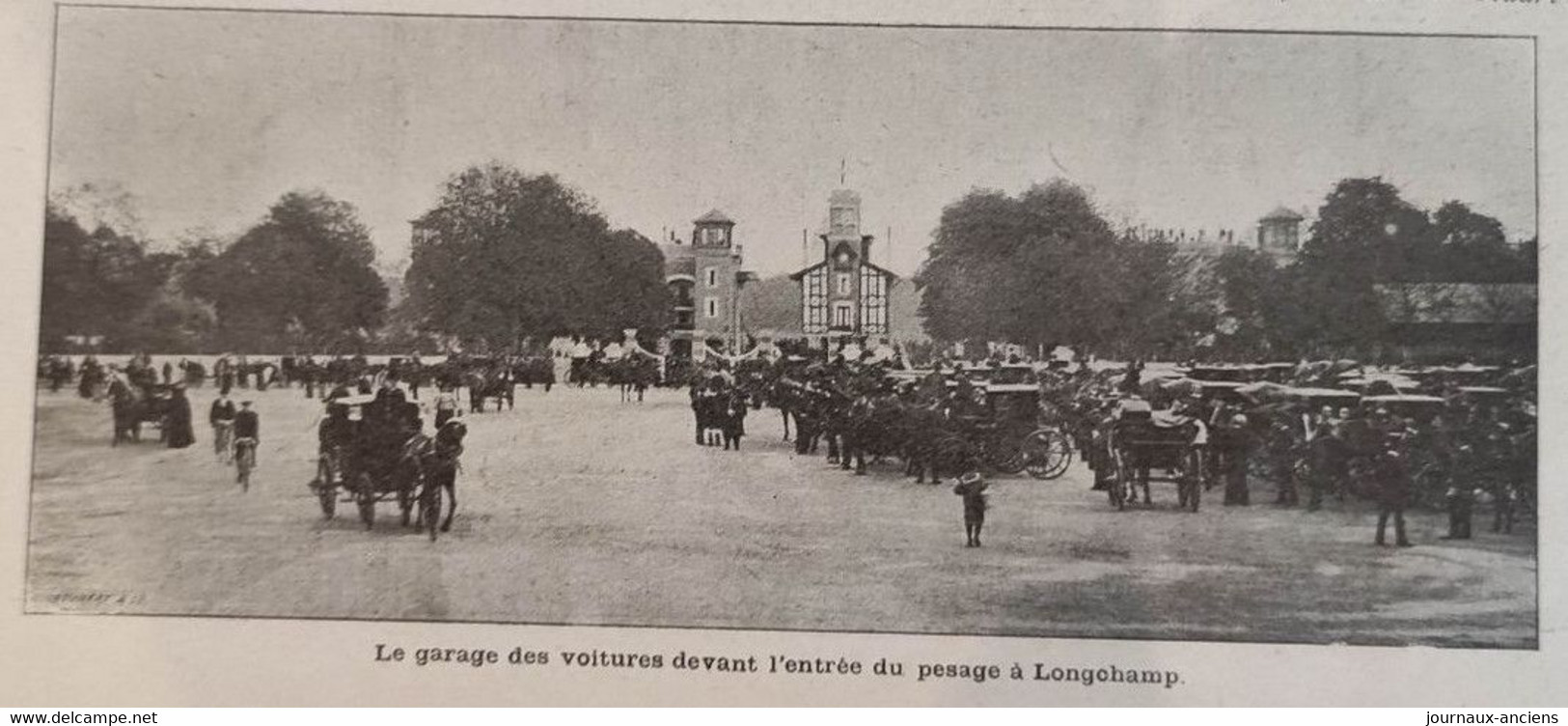 1901 HIPPISME - LES GRANDS PRIX DE 1864 à 1901 - LONGCHAMP - LA VIE AU GRAND AIR - 1900 - 1949