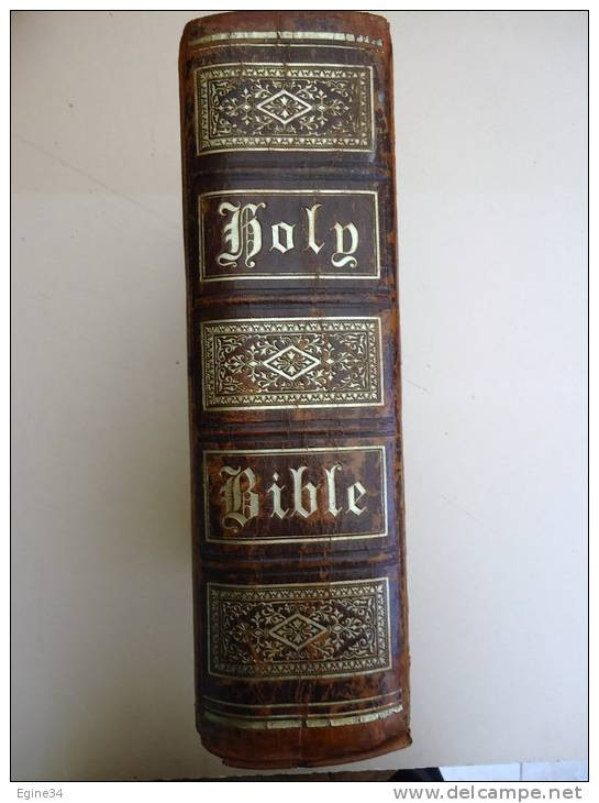 HOLY BIBLE - The Complete Domestic Bible Old And New Testaments - 1873 - Illustrations GUSTAVE DORE - Bibbia, Cristianesimo