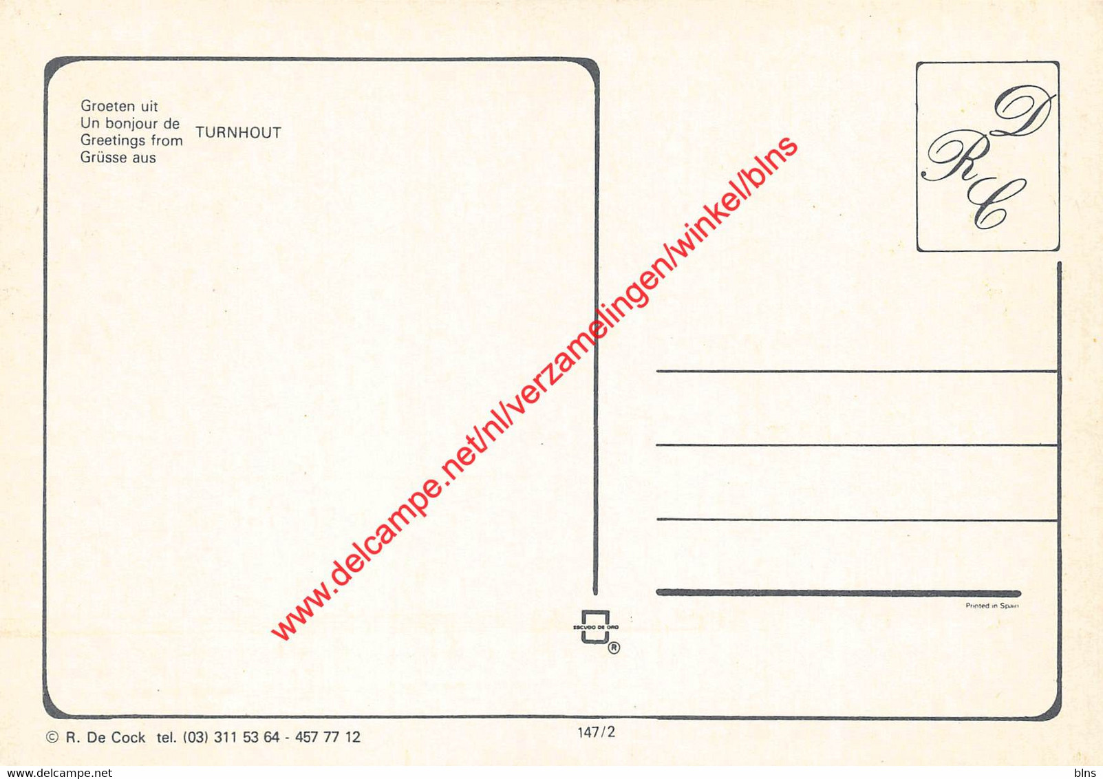 Groeten Uit … - Turnhout - Turnhout