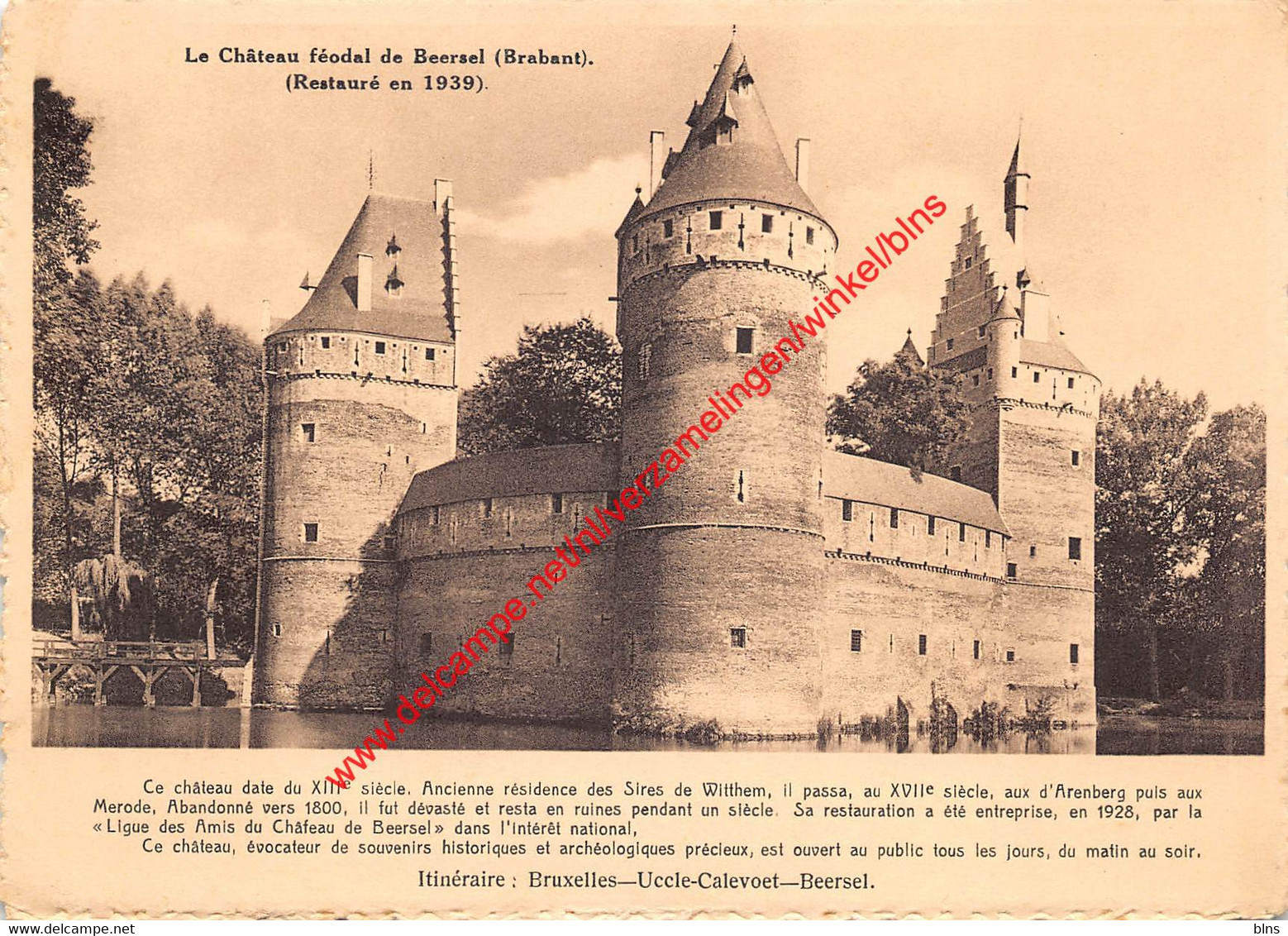 Le Chateau Féodal De Beersel  - Beersel - Beersel
