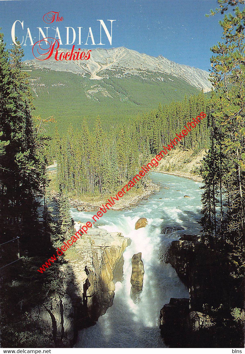 JASPER NATIONAL PARK - Sunwapta Falls - Canada - Jasper