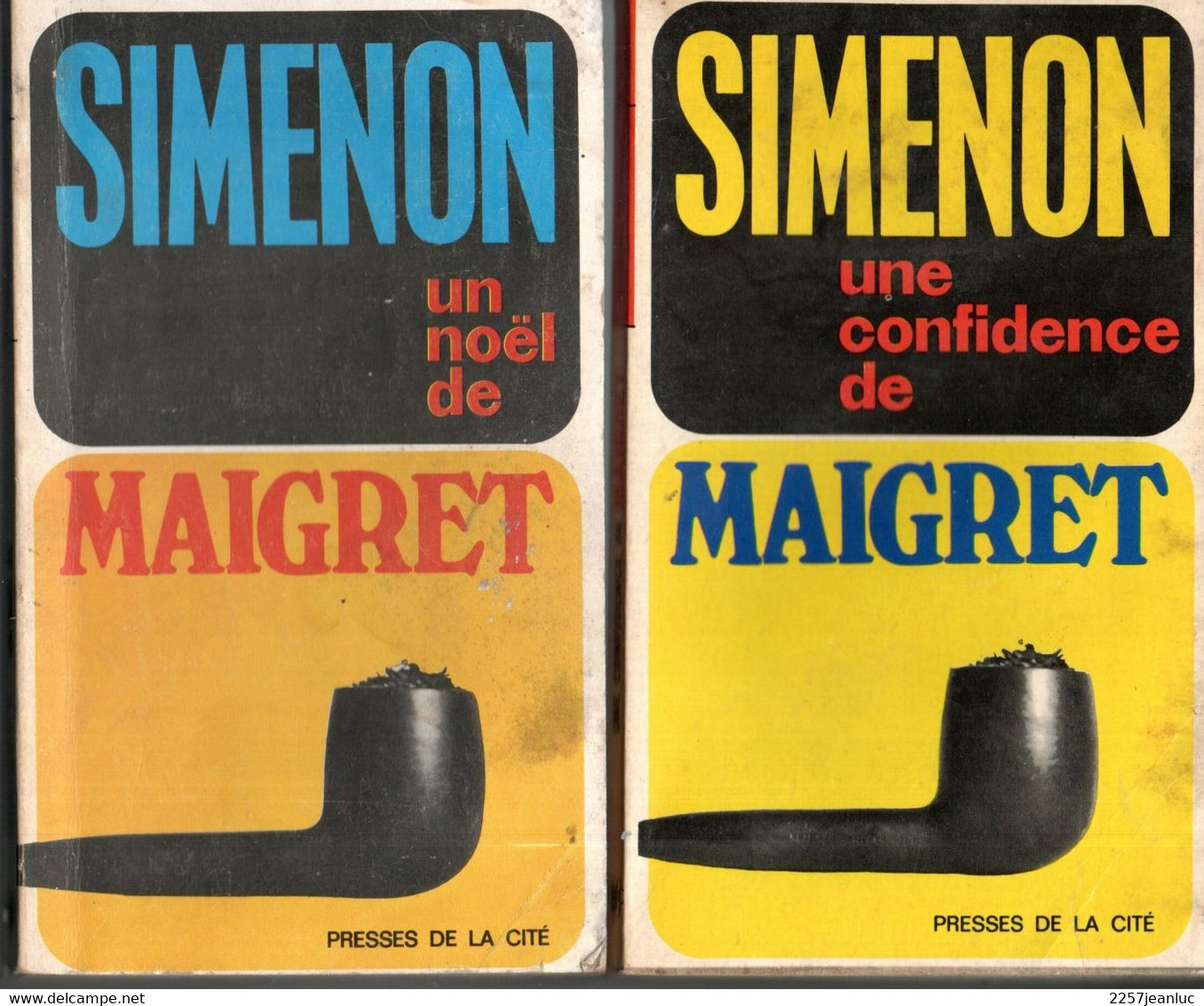 3 Romans - De Georges Simenon Le Commissaire Maigret * L'écluse N;1 Un Noel De .Une Confidence De - Arthème Fayard - Maigret