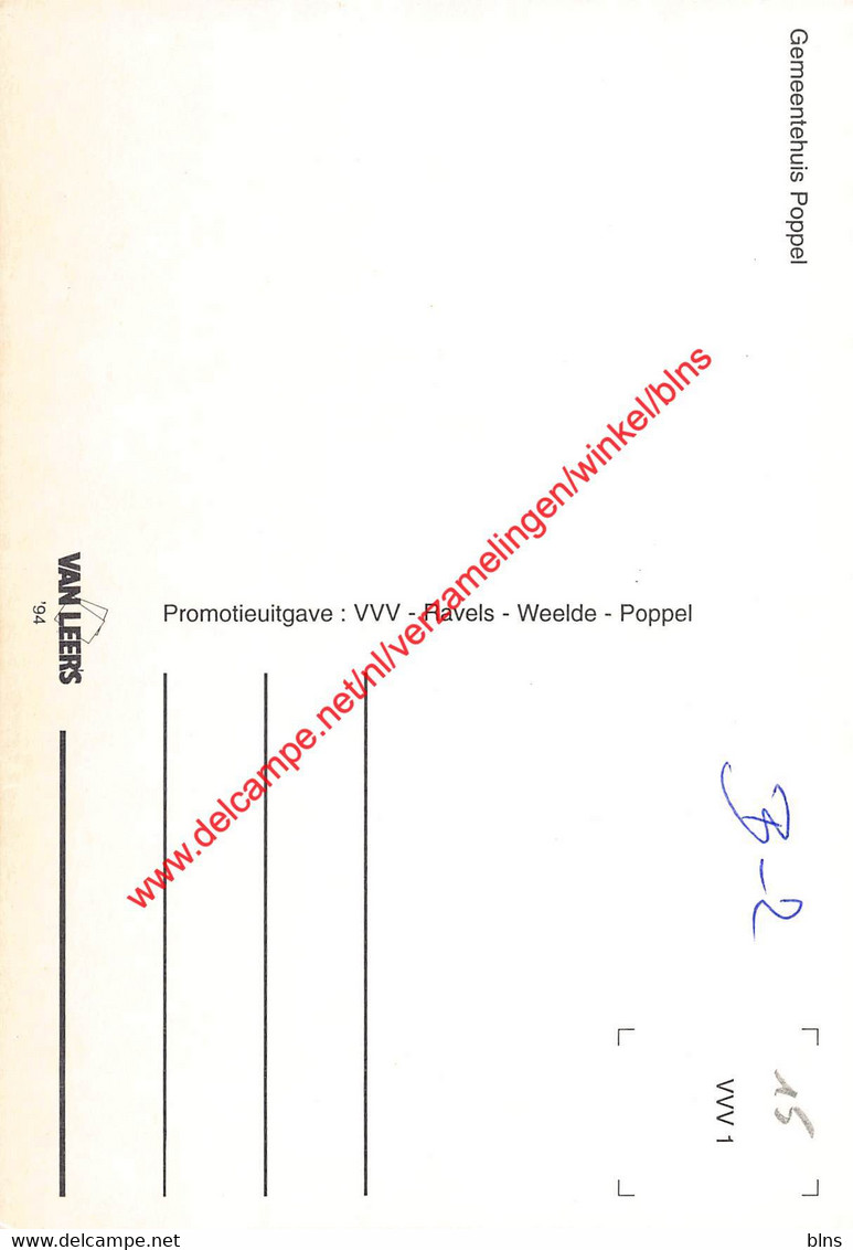 Gemeentehuis - Poppel Ravels - Ravels