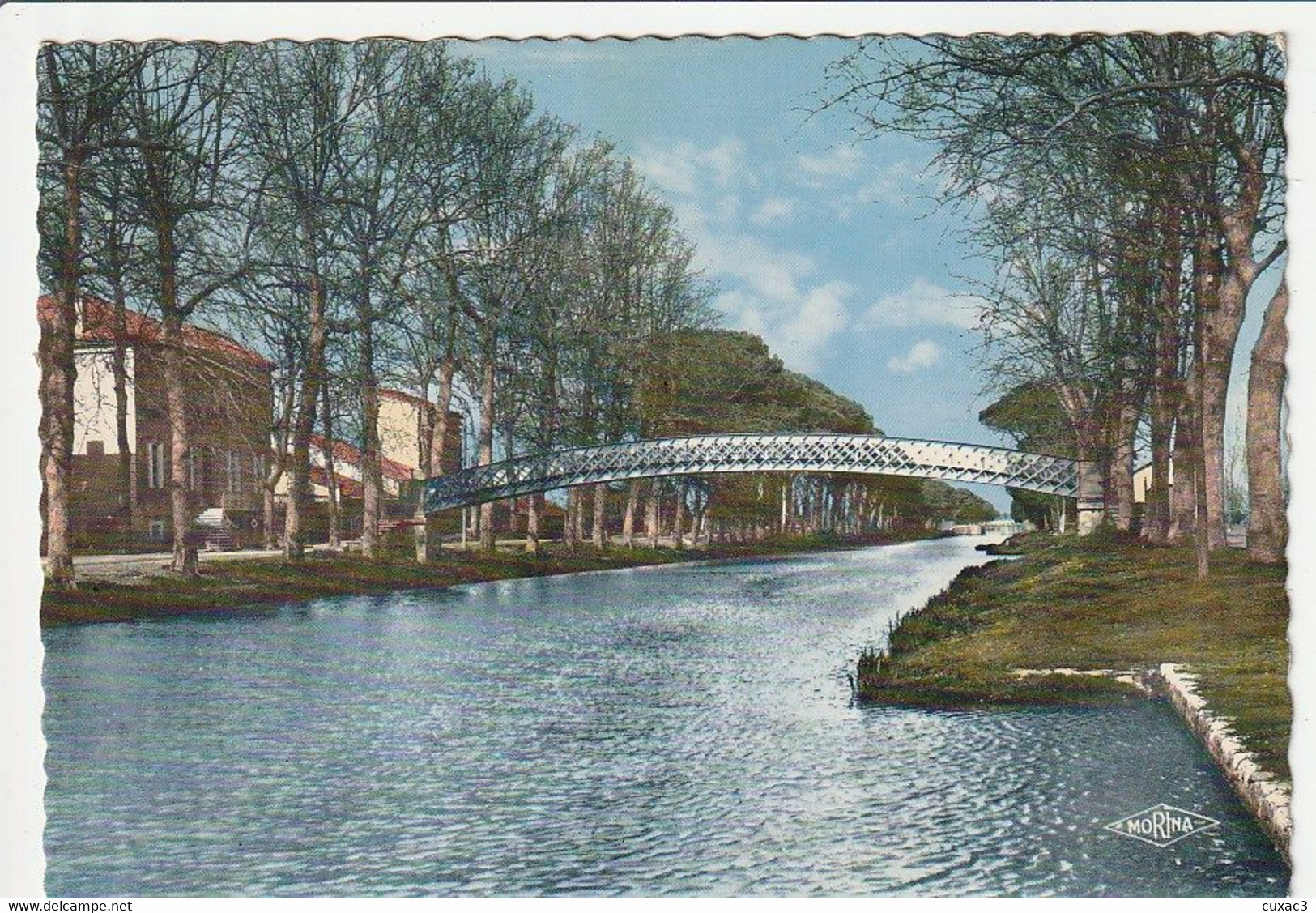 11 - SALLELES D'AUDE - LA PASSERELLE DU CANAL - Salleles D'Aude